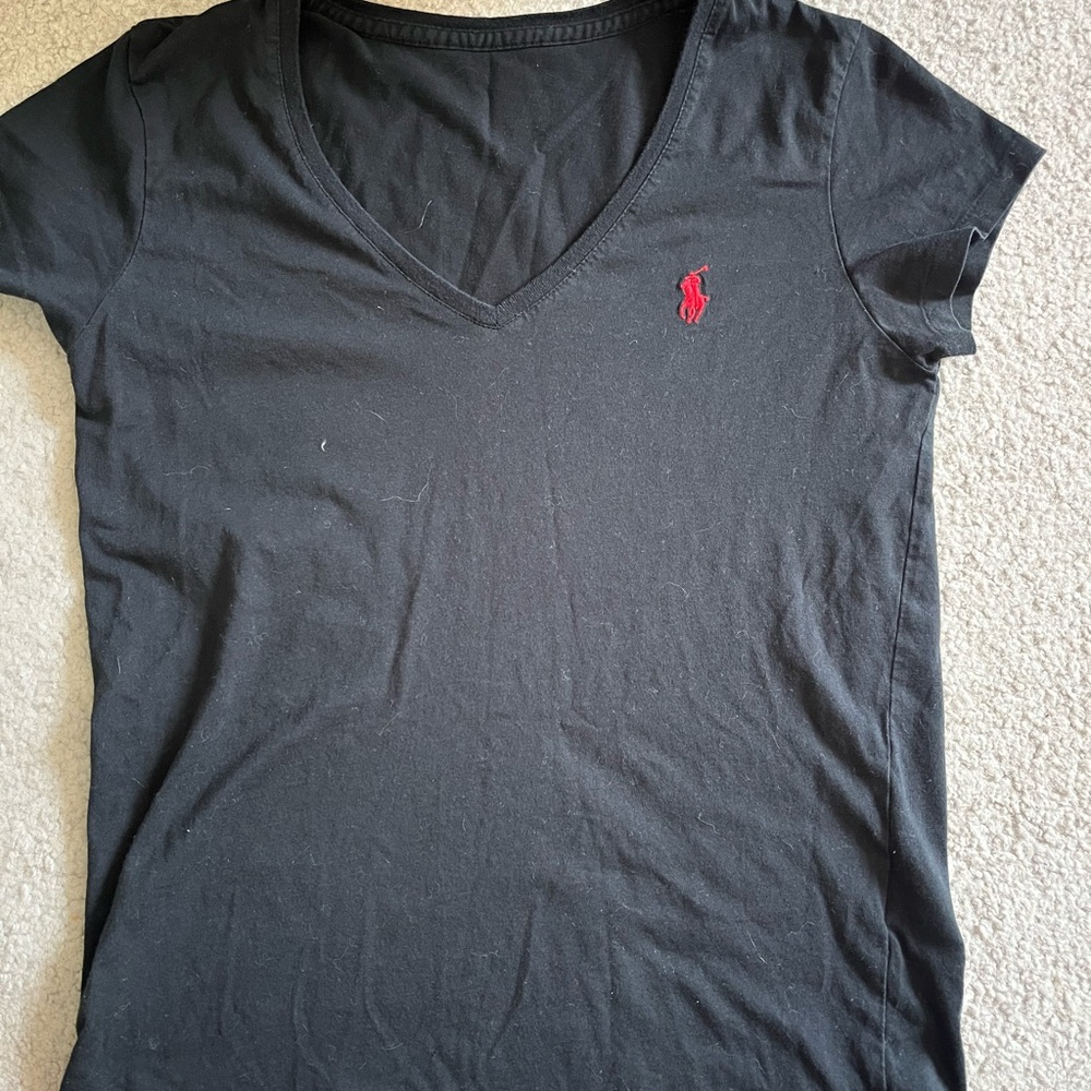 Ralph Lauren Black Short Sleeve Tee🖤